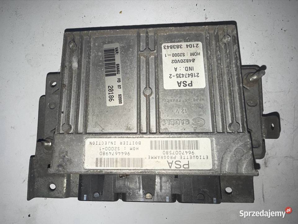 Sterownik silnika Citroen Xsara Picasso 18