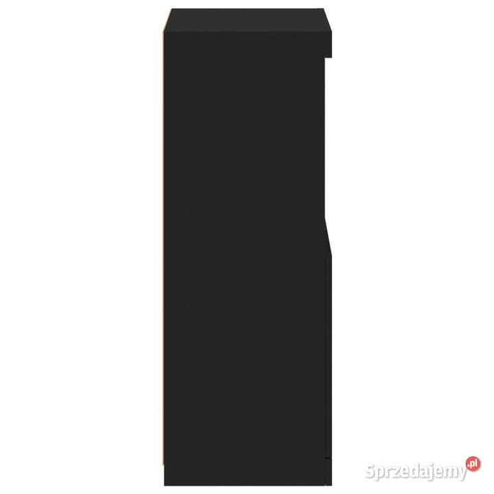 Szafka z oświetleniem LED czarna 41x37x100 Warszawa