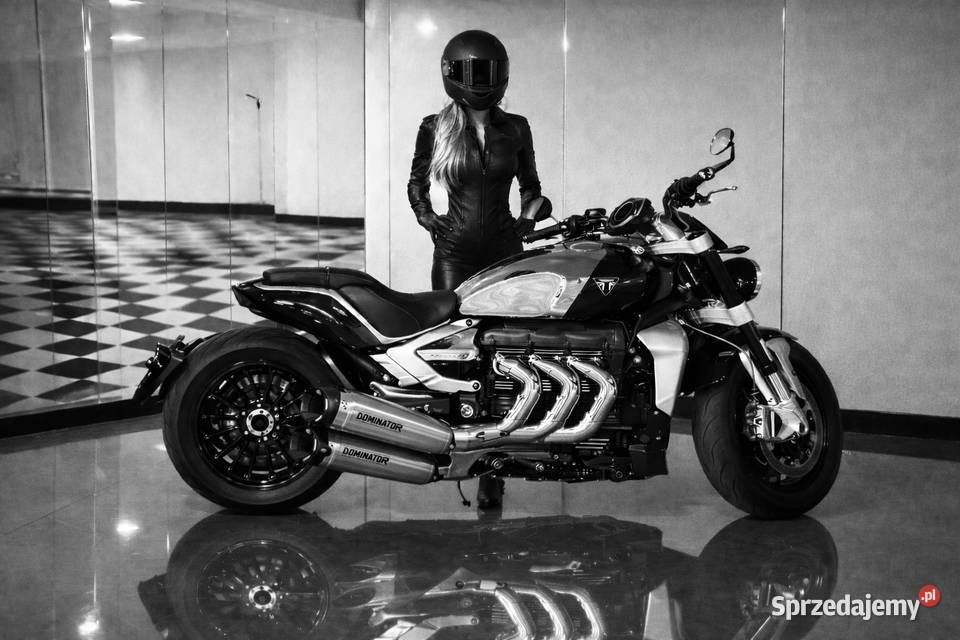 Triumph Rocket 3R Chrome edition I rejestr 2023r Gdańsk