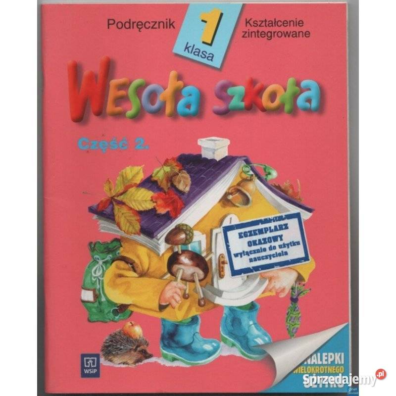Wesoła Szkoła Część 2 Podręcznik klasa 1 mazowieckie