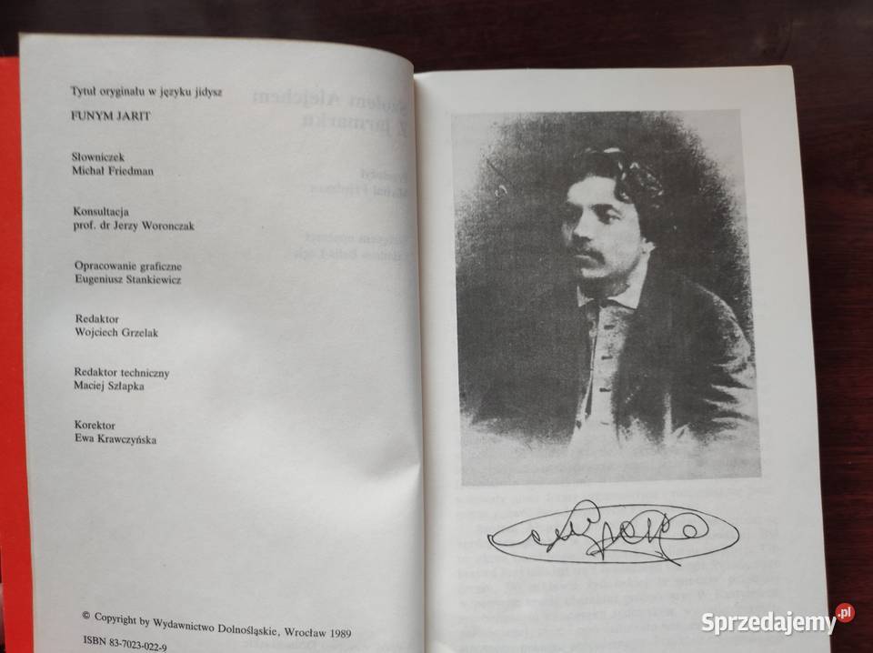 Szołem Alejchem Z jarmarku Biblioteka Pisarzy Kielce