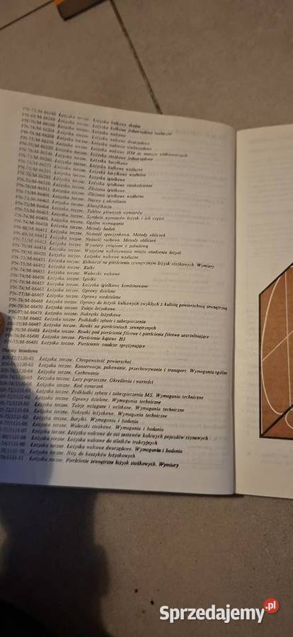 Łożyska toczne kataloginformator SWW 0631 wyd V Łęczyca sprzedam