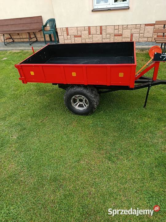 Przyczepka wywrotka do quada 150x100x25 Wielopole Skrzyńskie