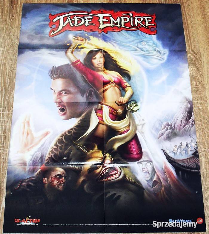 Plakat dwustronny CDACTION Jade Empire 11