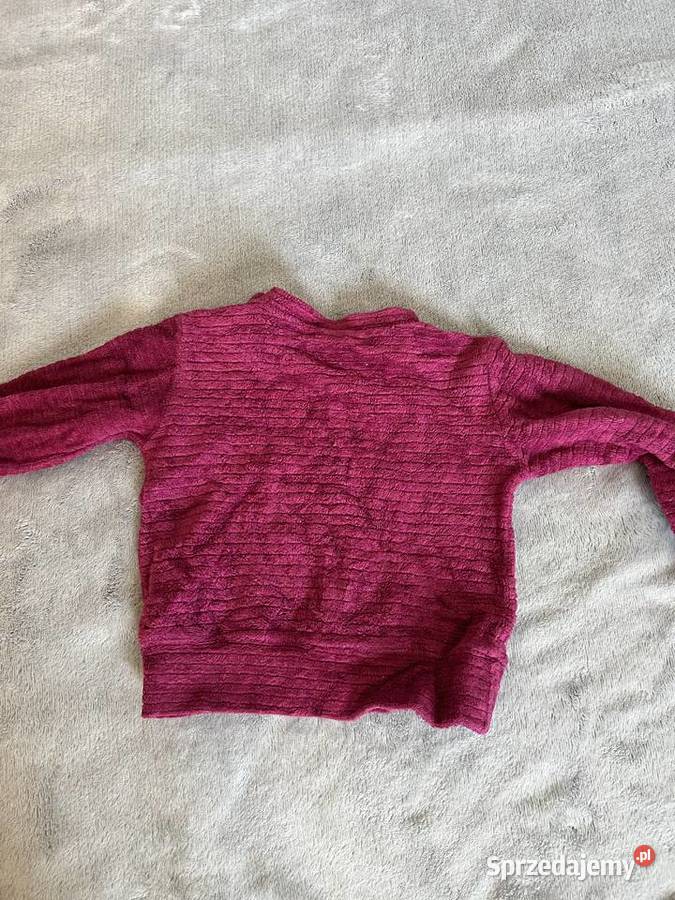 Bluza sweter dziecięcy bordowy Rozmiar 67 podkarpackie Jasło sprzedam