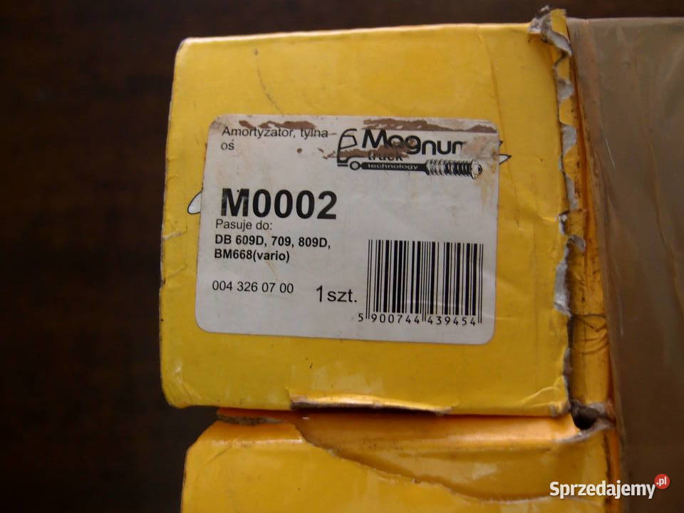 Amortyzatoty Magnum Truck Technology M0002 i Łódź