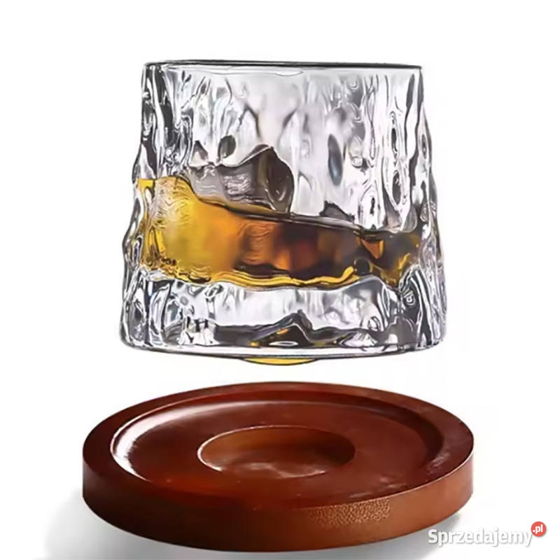 Obrotowe szklanki do whiskey 200 ml dolna Przybory kuchenne Warszawa