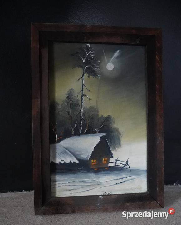 Obrazy vintage retro sztuka na sprzedaż Białystok sprzedam