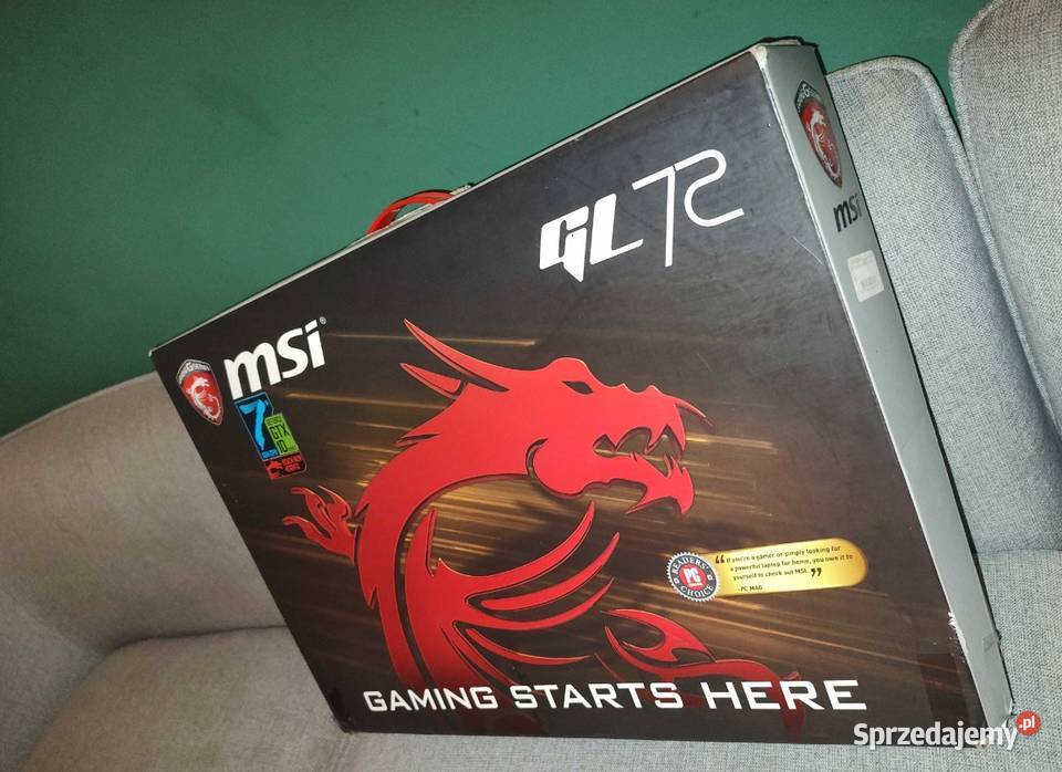 Laptop MSI GL72 RD 17 znizka
