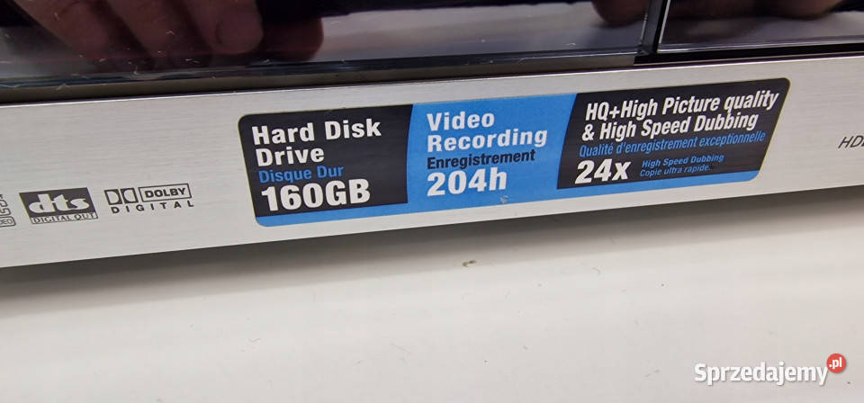 SONY CD RDR hx 900 Nagrywarka DVD HDD odtwarzacz wielkopolskie Międzychód