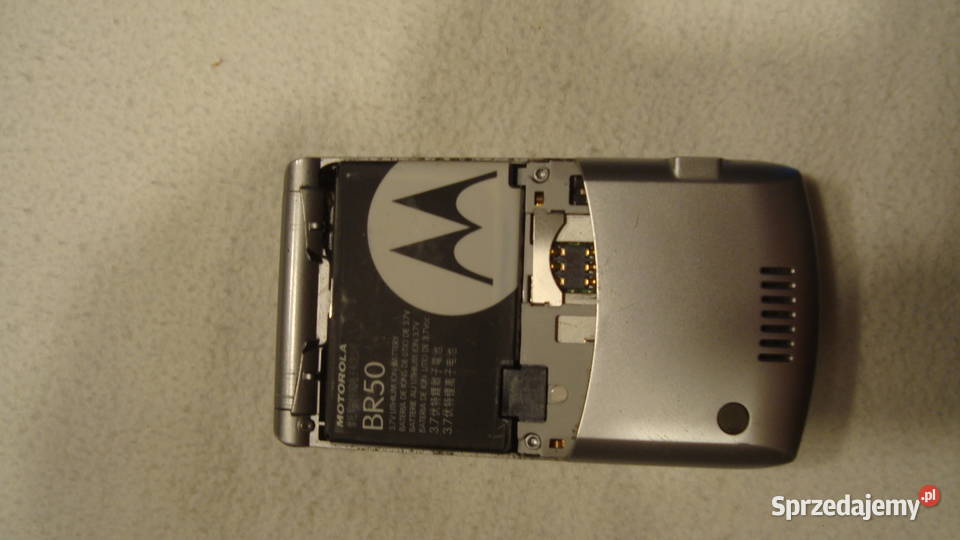 Telefon komórkowy Motorola V3 4 MB srebrny Warszawa sprzedam