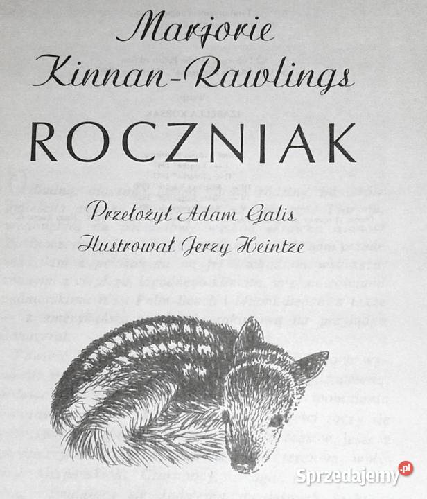 Roczniak Marjorie KinnanRawlings Chełm