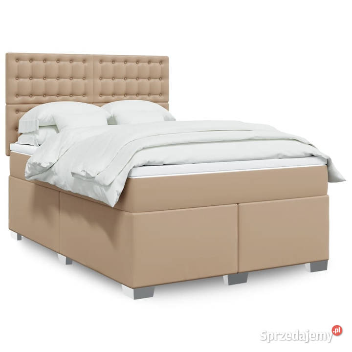 Łóżko kontynentalne z materacem cappuccino 150cm Warszawa