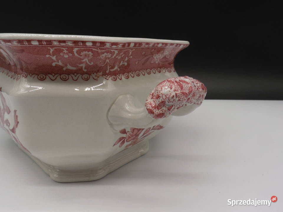 Antyczna Waza Teryna SPODE Pink Camilla Vintage Raszków