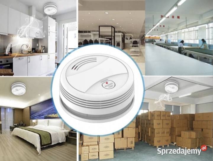 Bezprzewodowy czujnik dymu 2 Olszyna