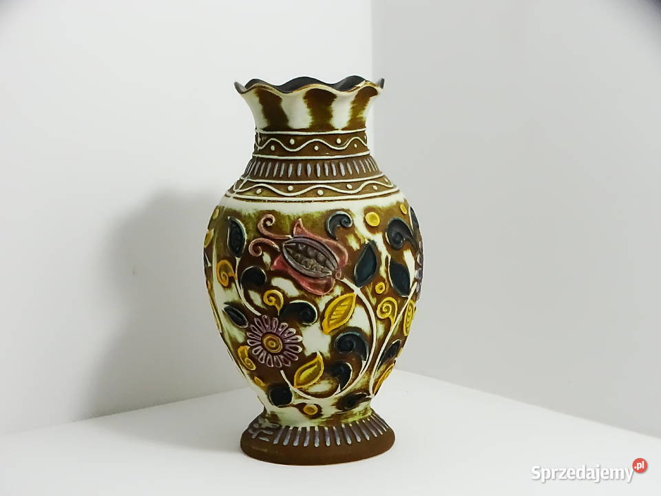 Wazon ceramiczny dekoracyjny WGermany 30 styl Biłgoraj