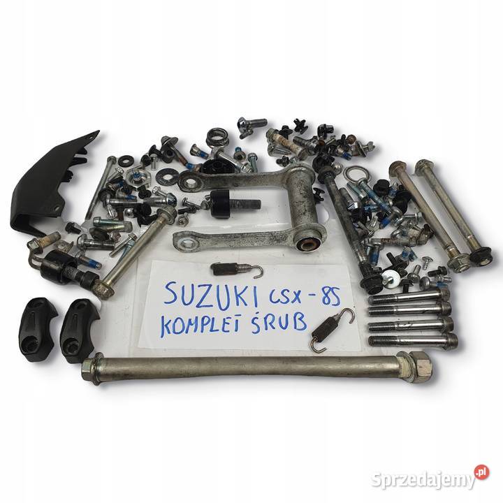ŚRUBY NAKRĘTKI SZPILKA OŚKA Suzuki GSX8S 2023 Chełm