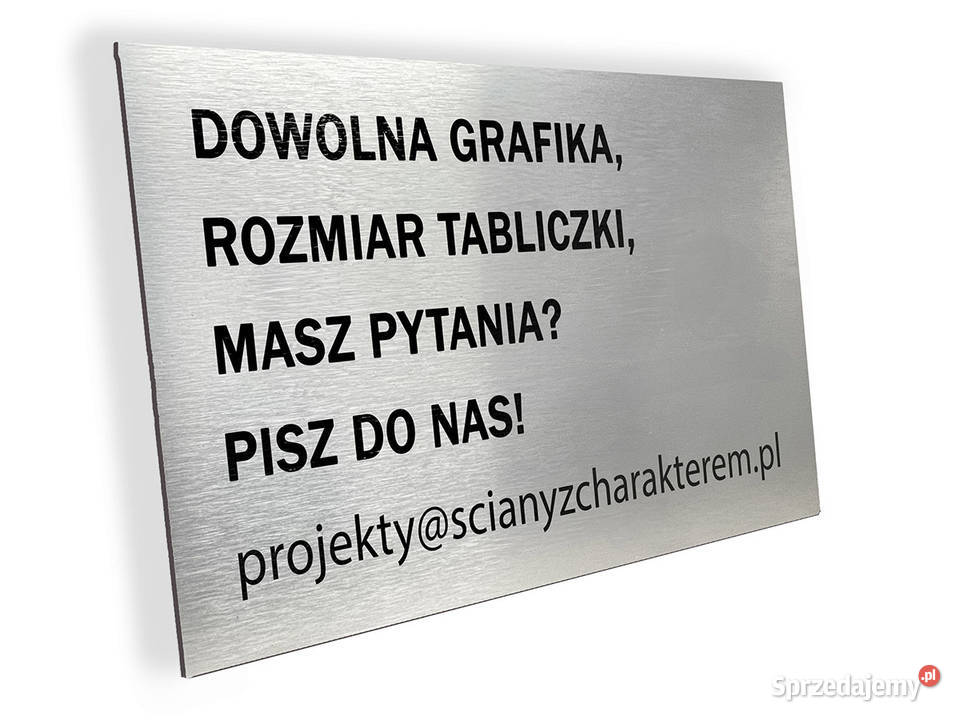 Tabliczka z numerem domu tabliczka ostrzegawcza Łuków