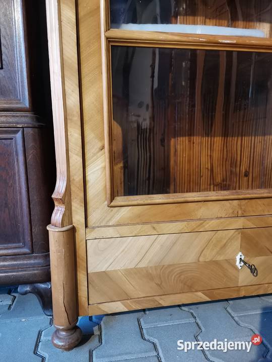 witryna serwantka biloteczka 19 wiek ludwikowska Szczurowa