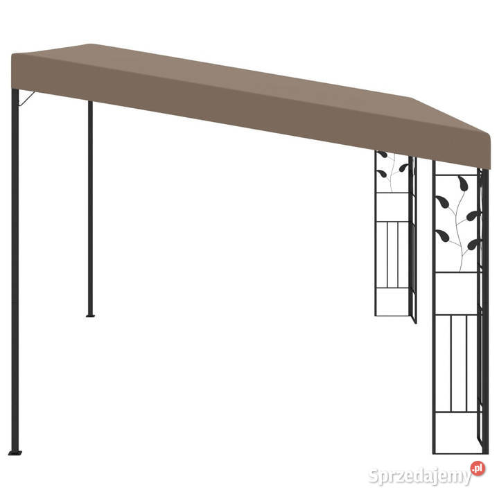 Altana przyścienna 4 x 3 x 25 m taupe WM312266