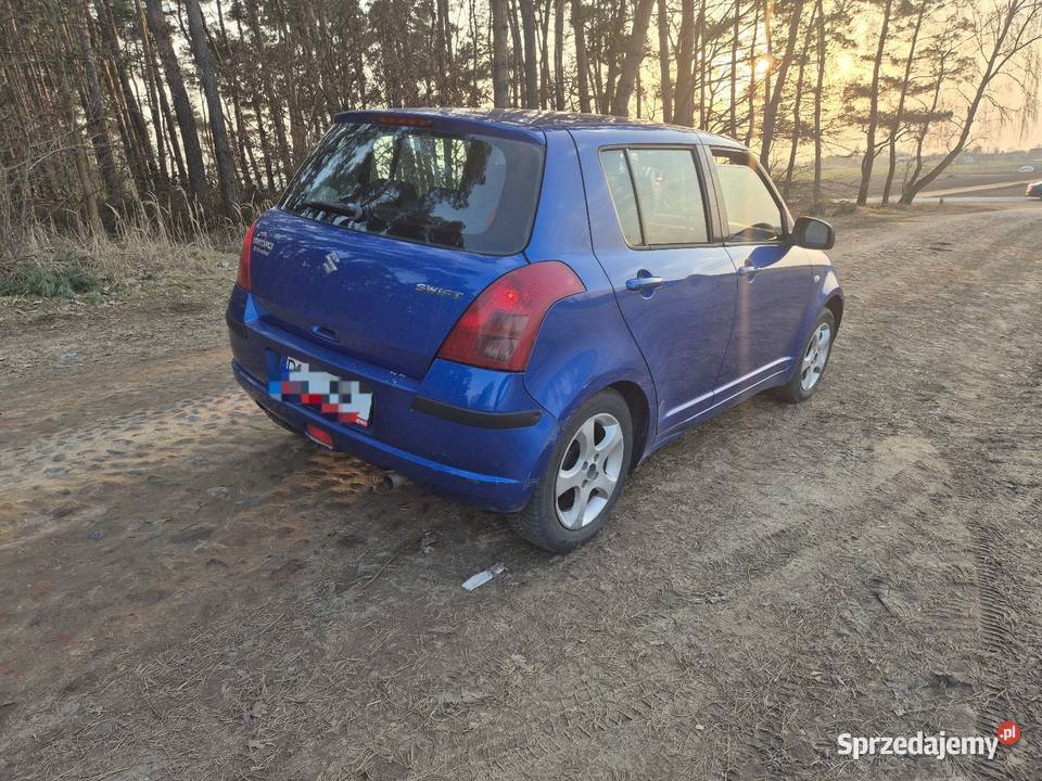 Suzuki swift 2005 13 benzyna alu wielkopolskie Witkowo