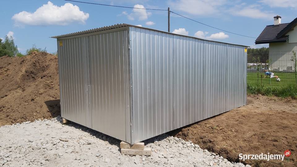 Garaż Blaszany Garaże Blaszane Blaszak Warszawa sprzedam