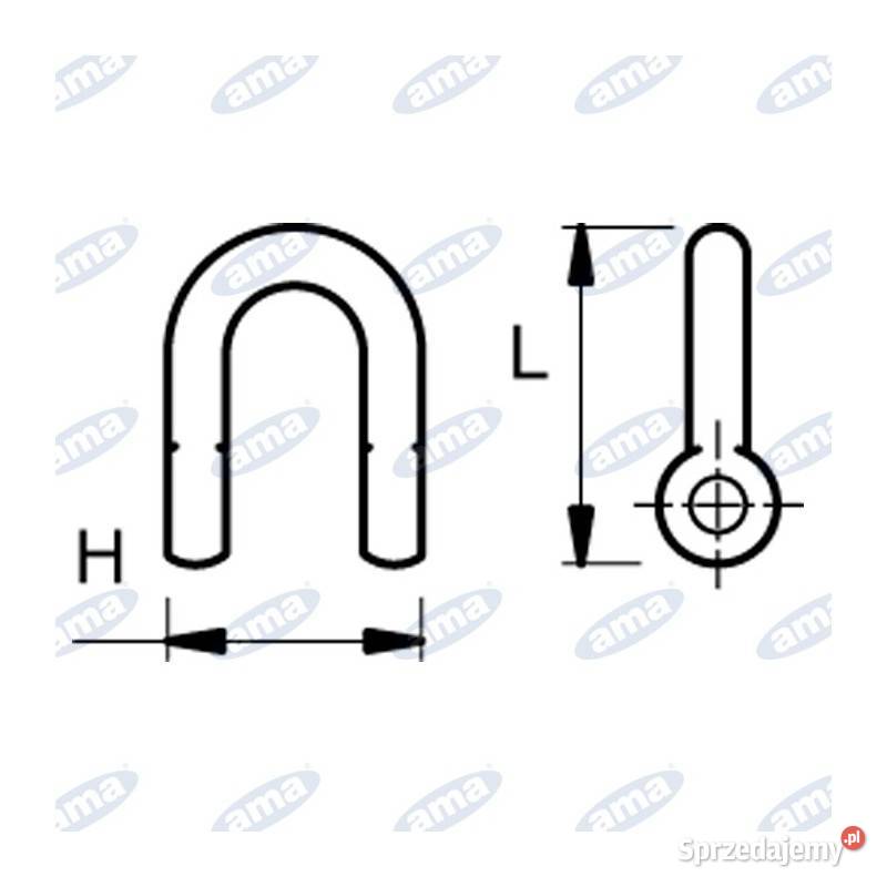 Szekla 72x49x165mm 65294 Do maszyn uprawowych Kamionna