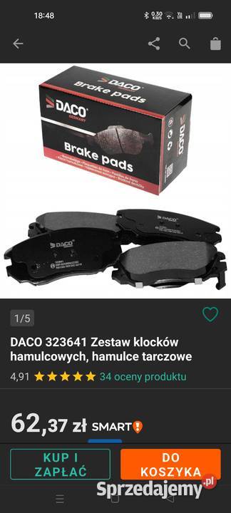 Klocki opelchewroletsab 95 Klocki hamulcowe Układ hamulcowy lubelskie Krasnystaw