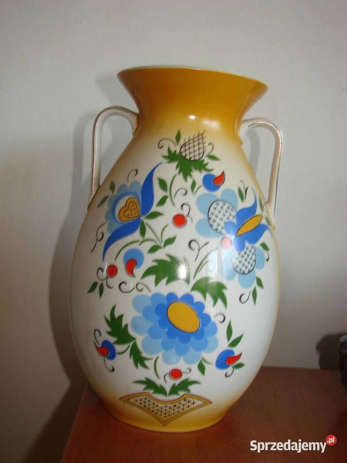 Lubiana wzór kaszubski wazon 30 Pruszcz Gdański