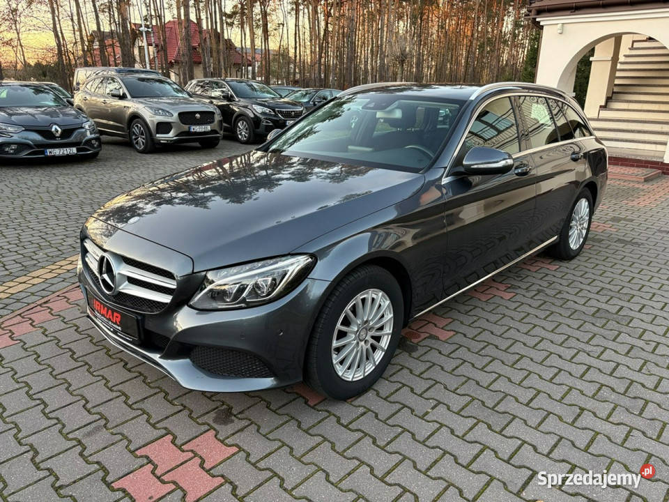 Mercedes C 180 Full LED ILS Czujniki parkowania elektryczne lusterka Lipówki
