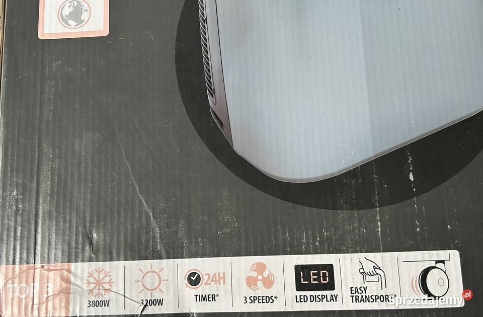 Klimatyzator przenośny nowy Szarwark