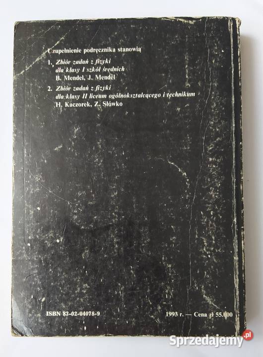 FIZYKA klasy I i II technikum i liceum ISBN 8302040789 Książki i Podręczniki Hajnówka