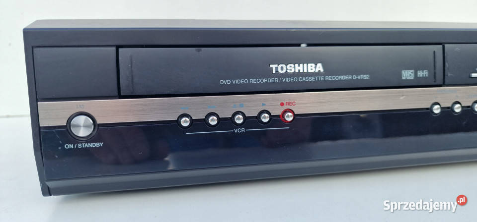 Toshiba DVR32 D VR 32 VHS Video i DVD kombo Międzychód
