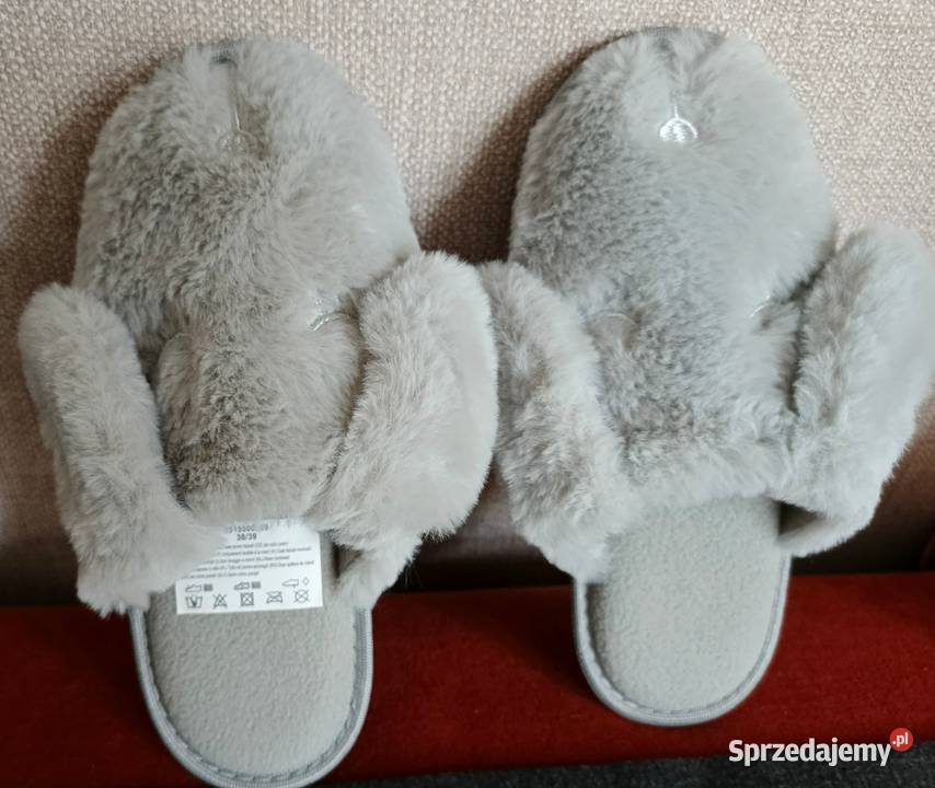 Pantofle domowe damskie Sandały i klapki Łódź sprzedam
