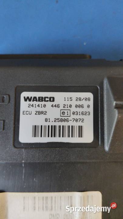 Wabco Moduł ECU ZBR2 Rzędowice