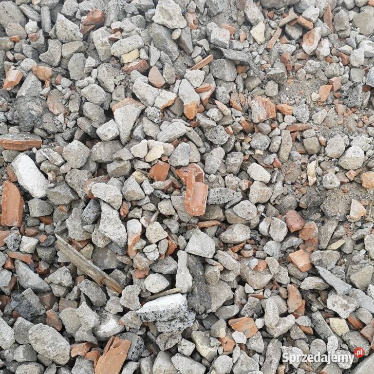 Gruz budowlany też mielony 600 ton dolnośląskie Dzierżoniów