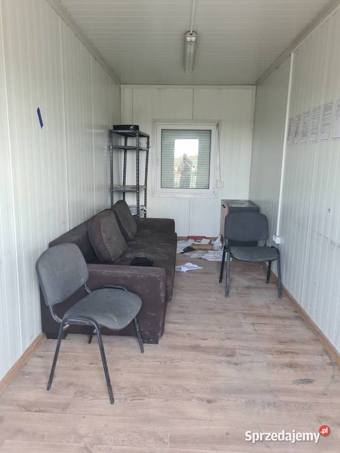 Kontener biurowy magazynowy budowlany 6 metrów Słupno