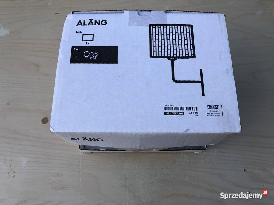Lampa ścienna ALNG Ikea nowa Kraków sprzedam