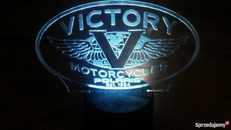 lampka led 3d victory polaris motor prezent Czechowice-Dziedzice