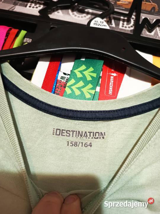 Chłopięca Koszulka Zielona TShirt Krótki Rękaw biały Bluzki, koszulki i kaftaniki Suwałki