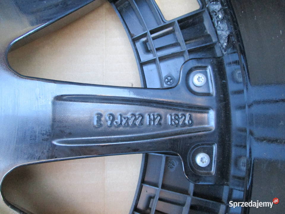 1 alufelga przód BMW iX3 iX4 9Jx22 IS26 5A765A2 aluminiowe Głogów sprzedam
