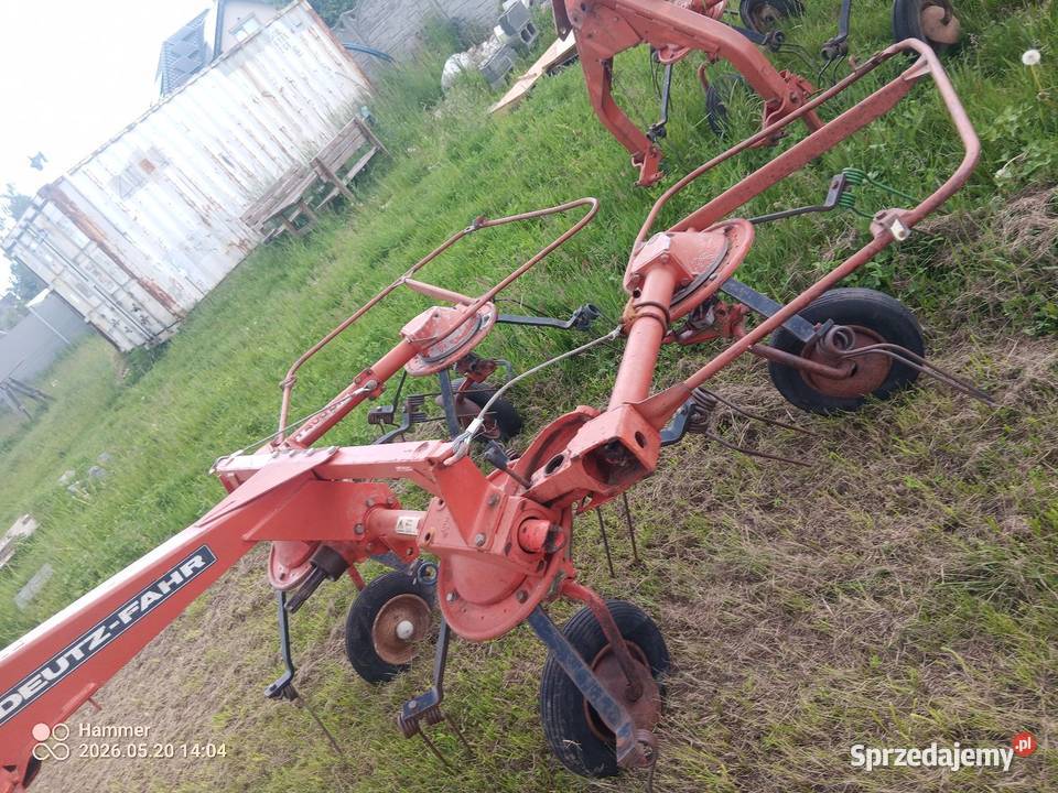 Przewracarka do siana Deutz farh zawieszana Rolnictwo Oborniki Śląskie