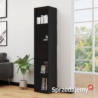 vidaXL Szafka na książki czarna 36x30x171 Pozostałe Warszawa