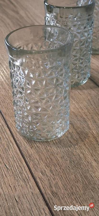 Kieliszki Ząbkowice z czasów PRL 3 wzory łódzkie sprzedam