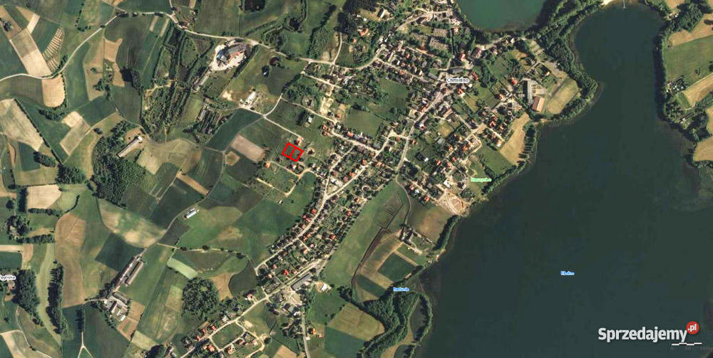 działkę budowlaną z widokiem na 3 jeziora prąd Chmielno