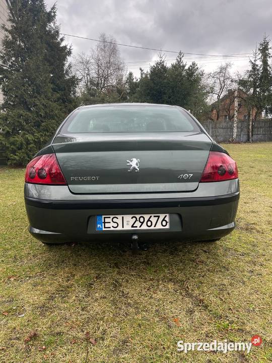PEUGEOT 407 Z SILNIKIEM 18 BENZYNALPG 125 Z 407 Sieradz
