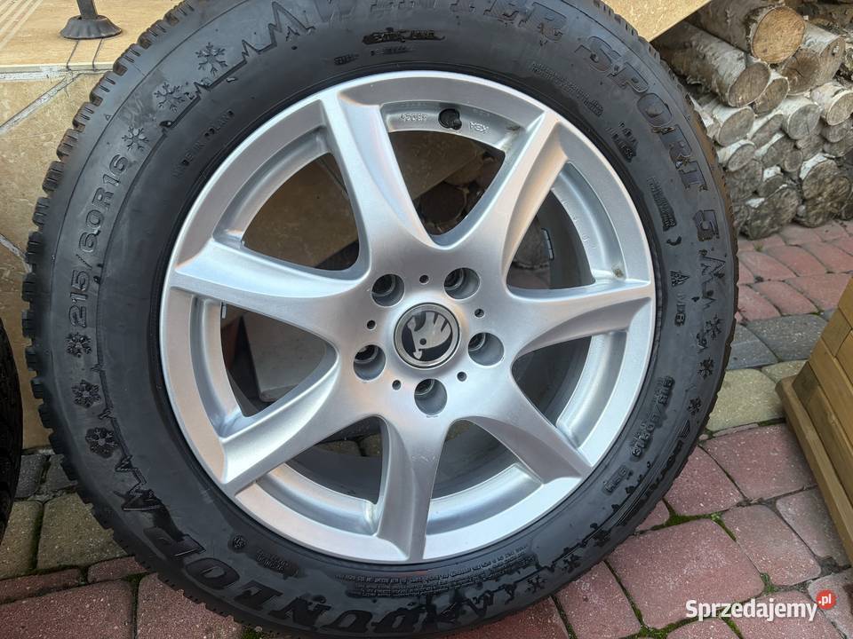 Sprzedam aluminiowe koła zimowe16 Daleszyce