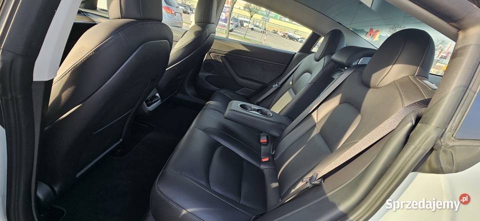 Tesla Model 3 SR 2021 polift gwarancja ogranicznik prędkości Warszawa sprzedam