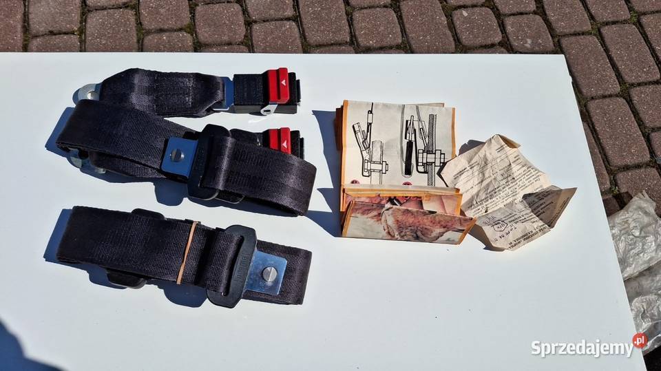 Pasy bezpieczeństwa tył Wołga GAZ 24 osobowe Góra Kalwaria