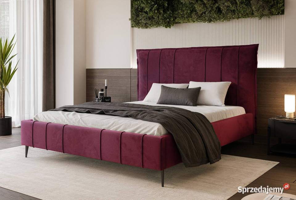 Łóżko tapicerowane z pojemnikiem Suzi różne Tarchały Małe sprzedam